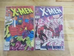 Uncanny X-Men Group of (10) #233-247