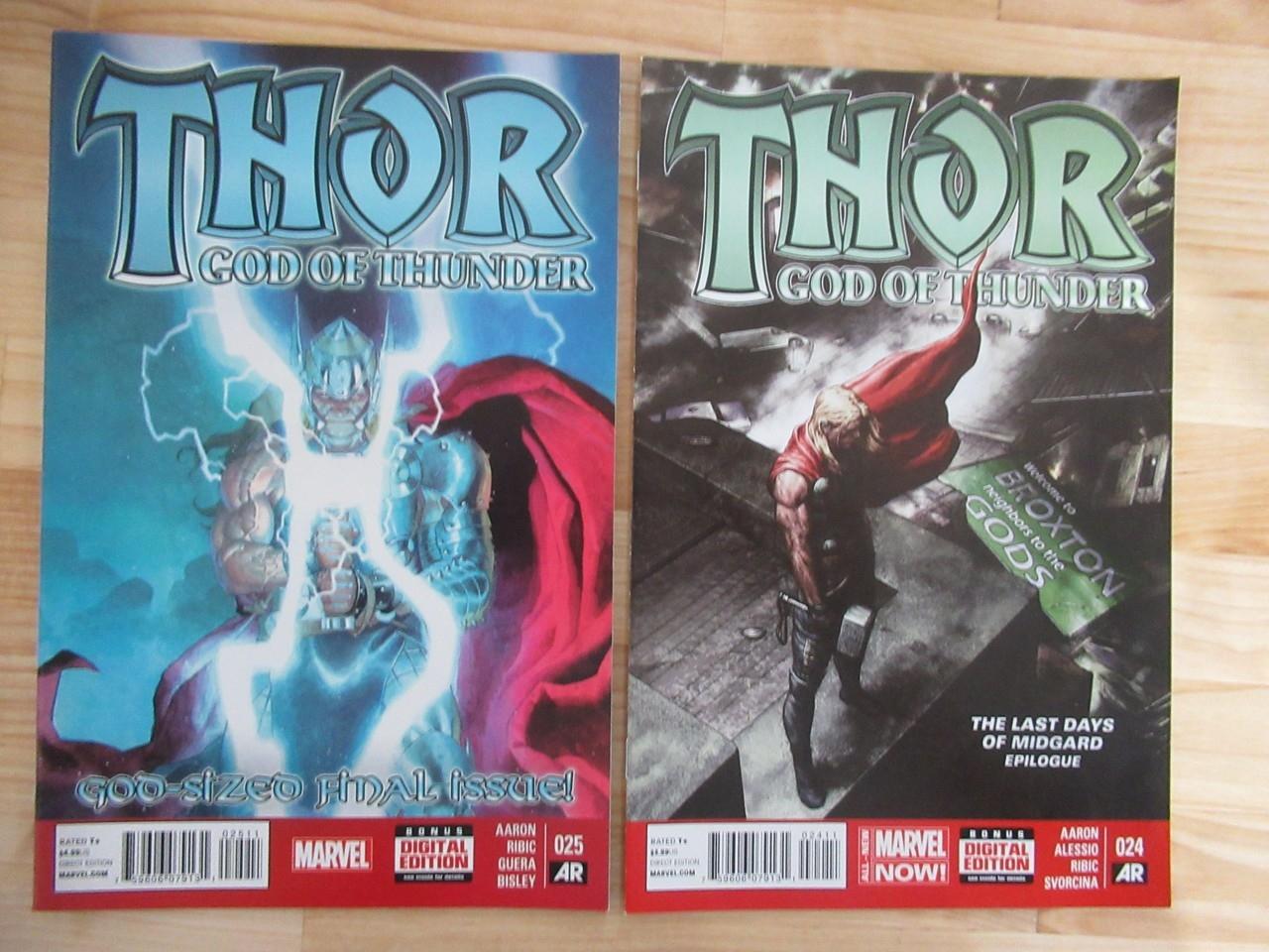 Thor God of Thunder Group of (18) #1-25