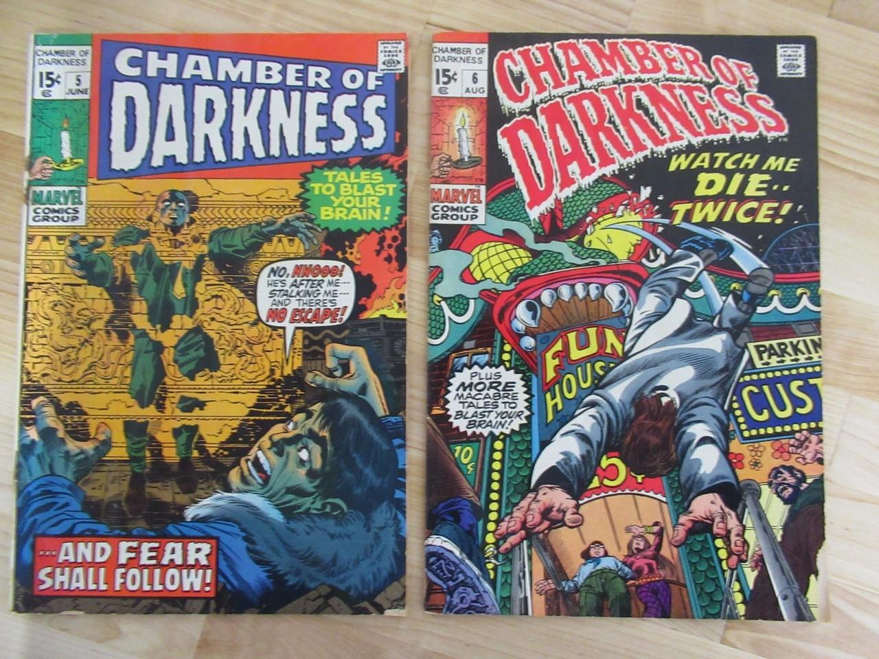 Chamber of Darkness (1969) #1-6 Marvel