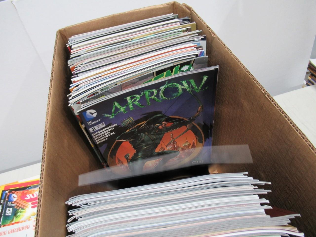 Long Box Full of Comics