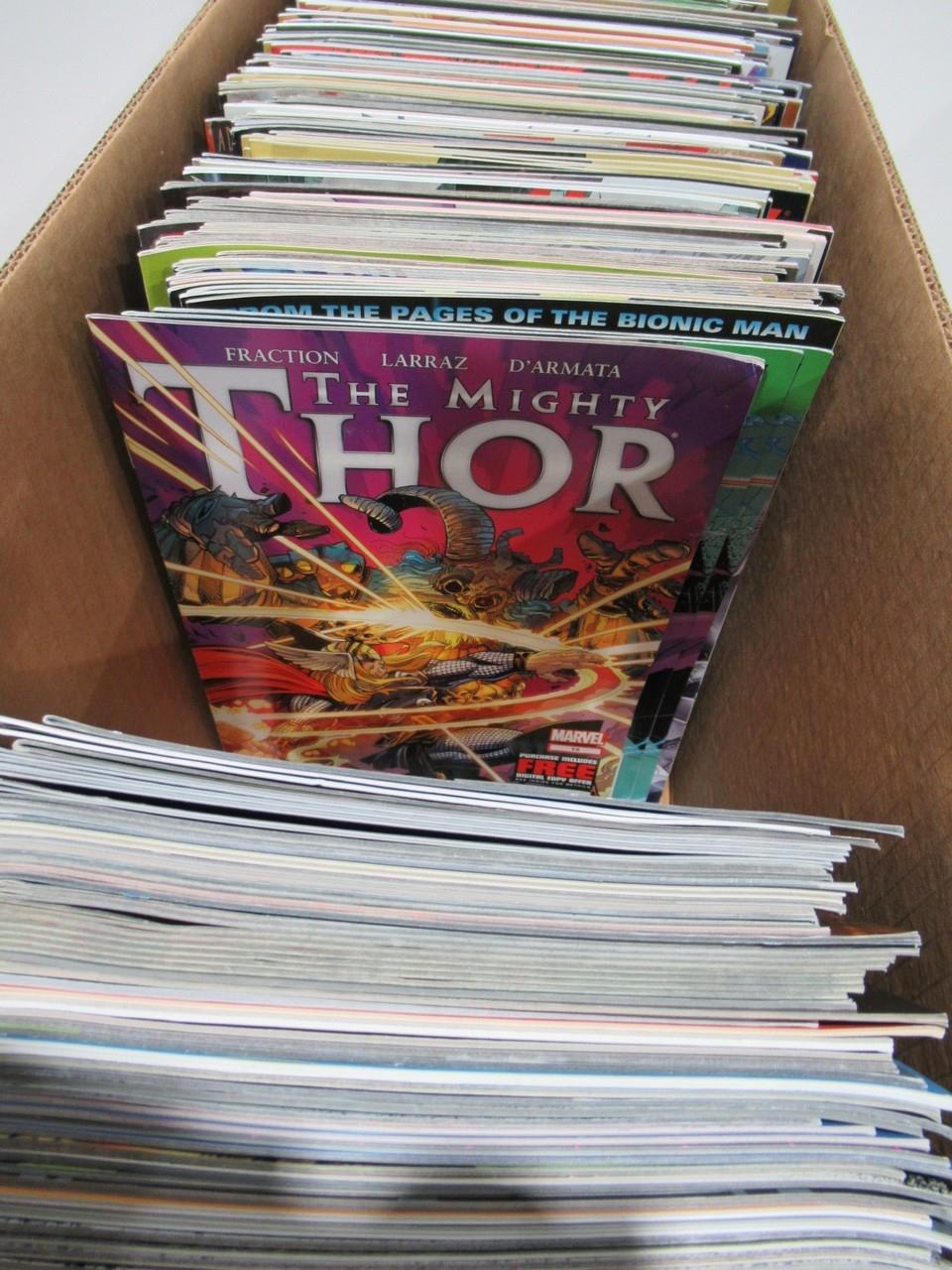 Long Box Full of Comics