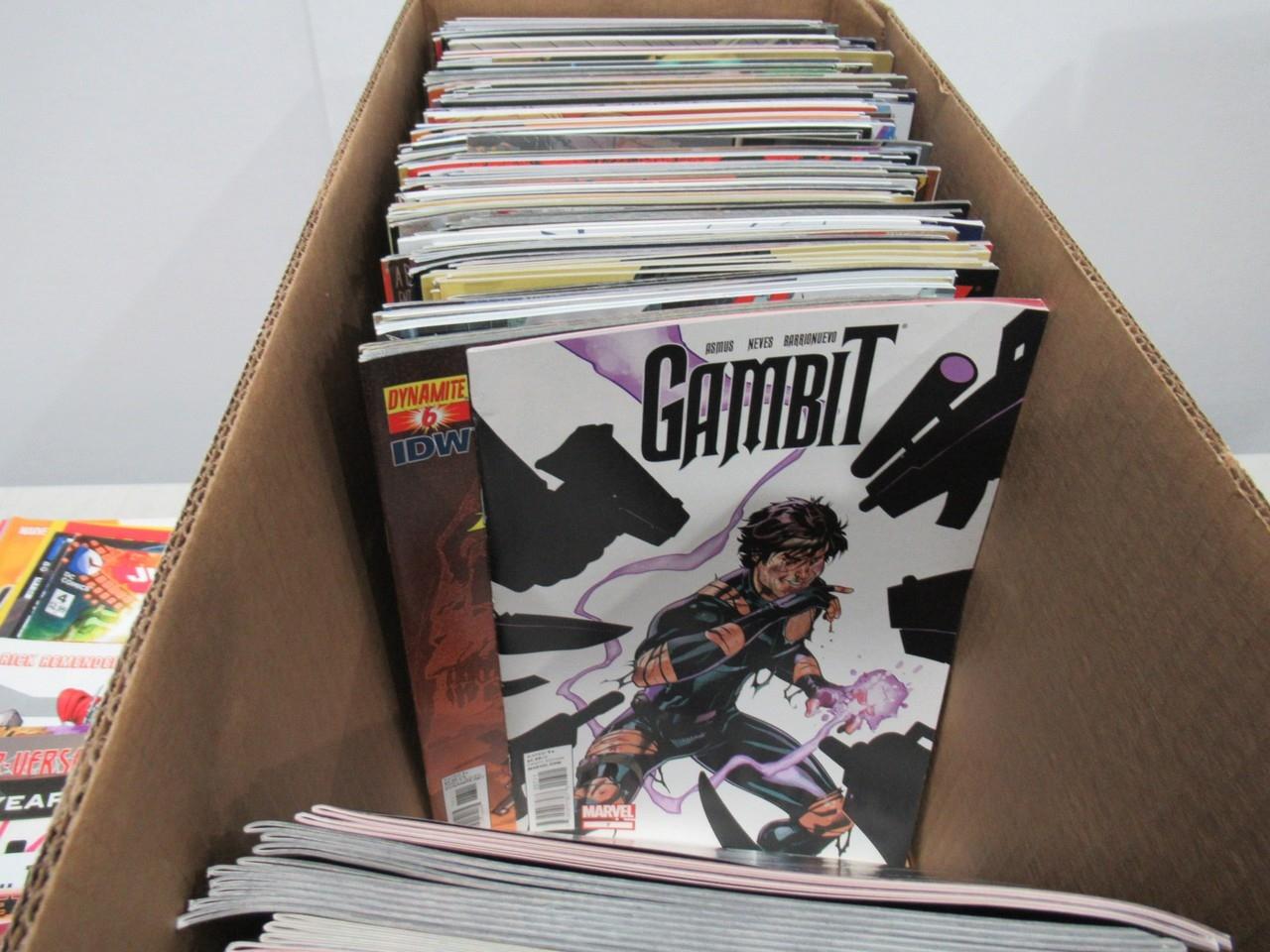 Long Box Full of Comics