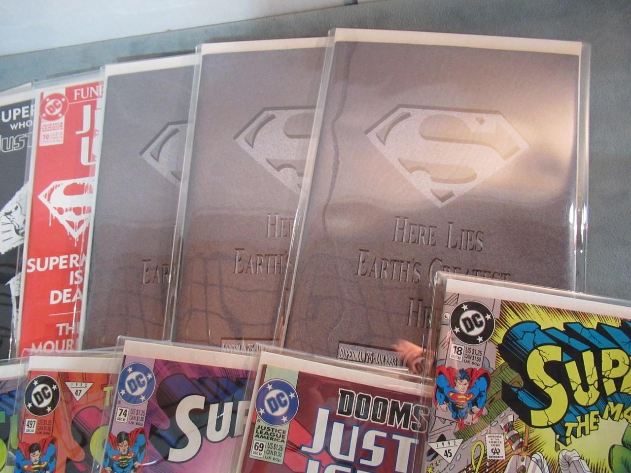 Death of Superman Era Comic Lot