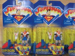 Superman Action Figure Box Lot
