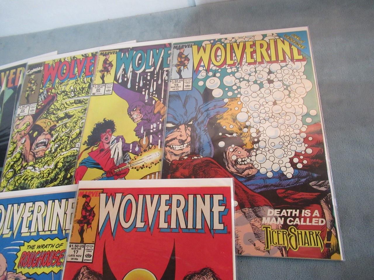 Wolverine Group of (6) #17-23