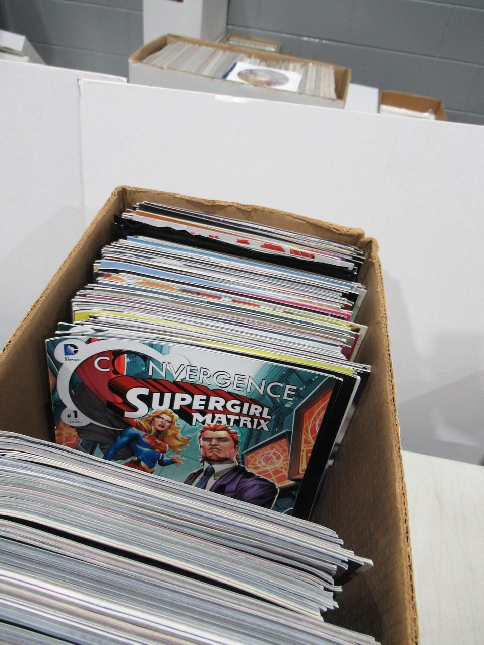 Long Box Full of Comics