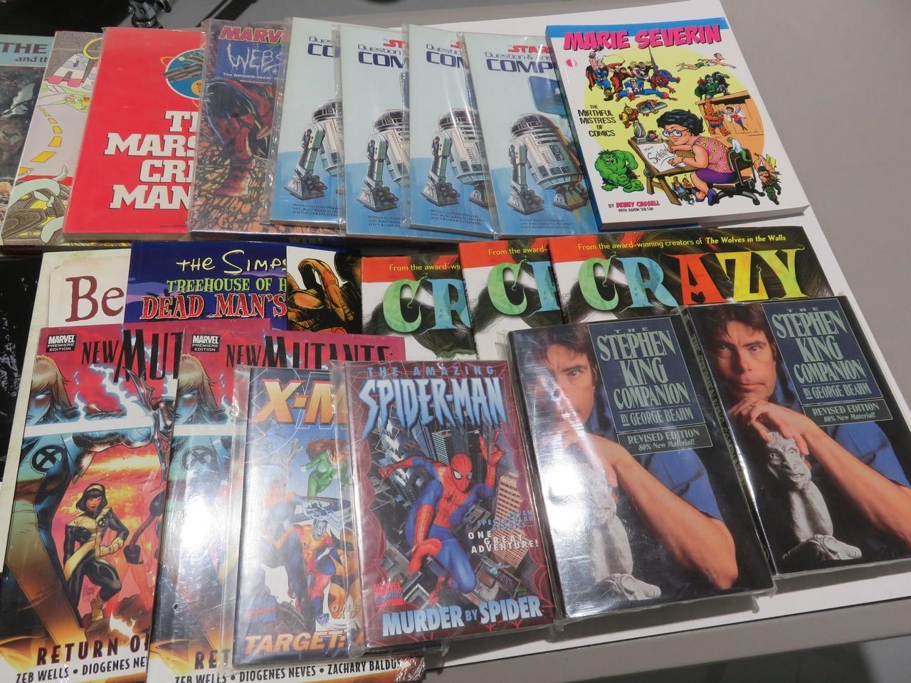 Graphic Novel/Trade Paper Back Box Lot