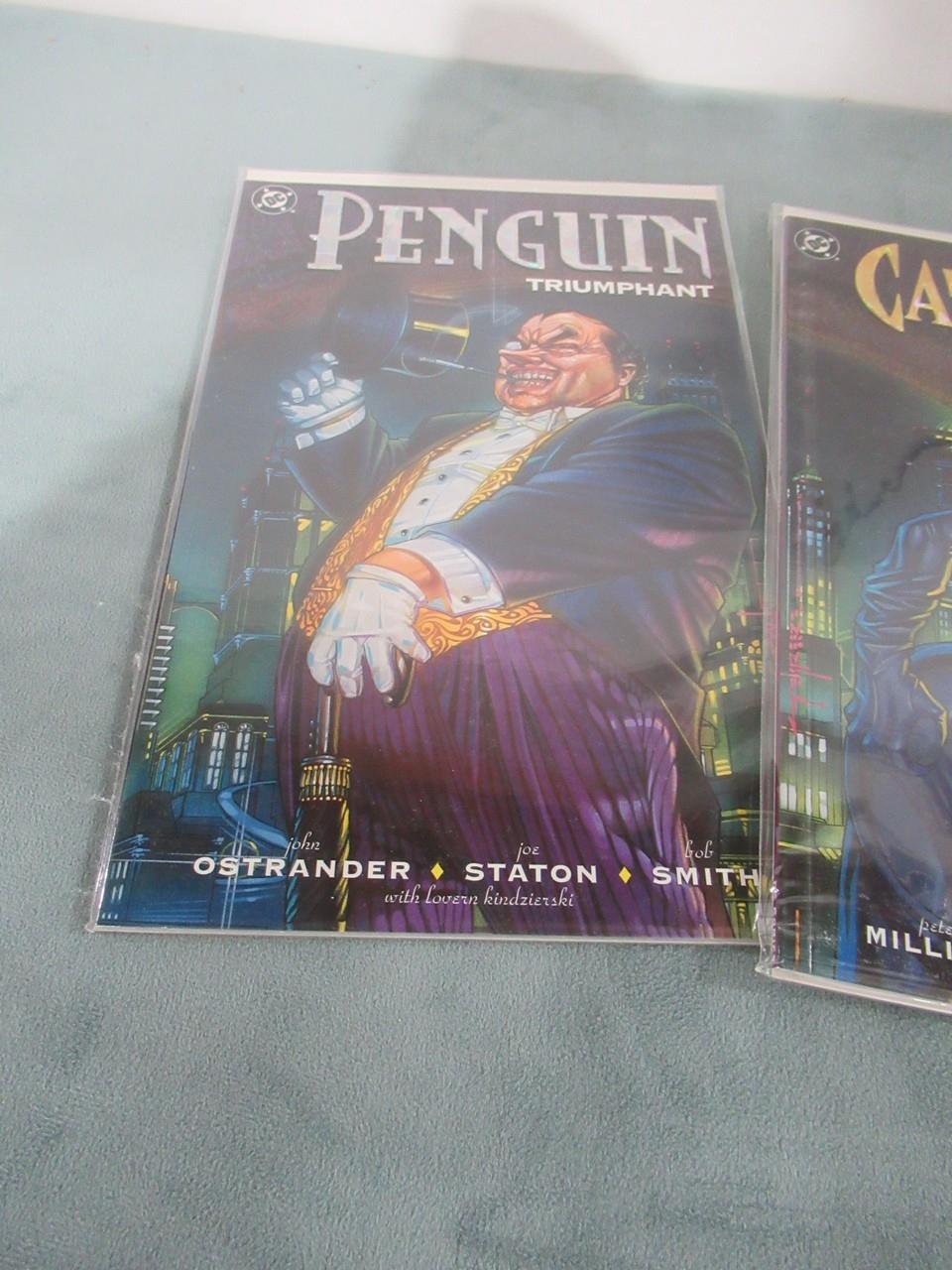 Catwoman Defiant/Penguin Triumphant Lot