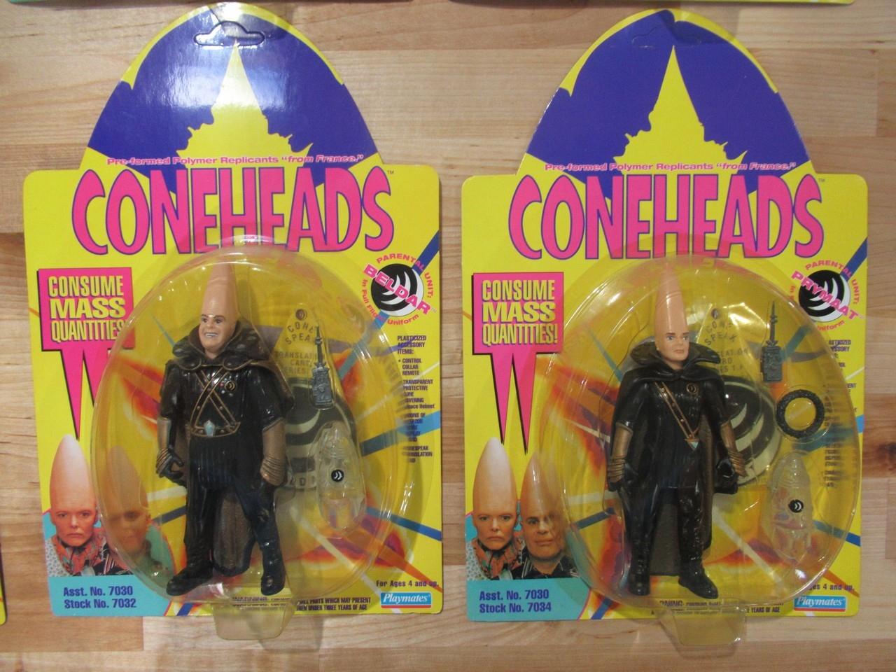 Coneheads Action Figure Box Lot