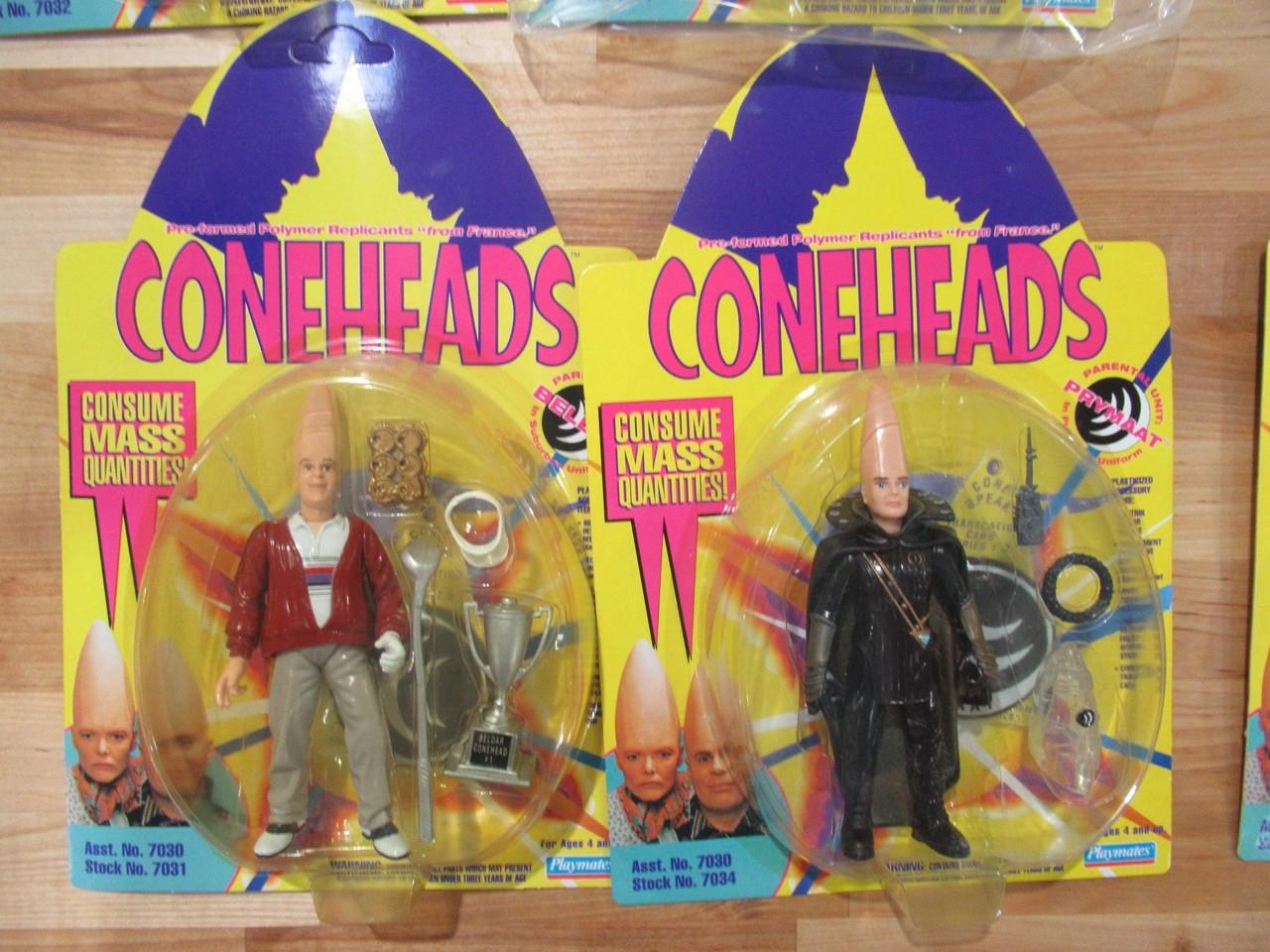 Coneheads Action Figure Box Lot