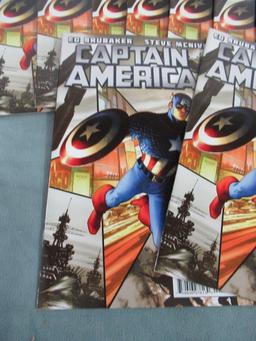 Captain America #1 Dealer Lot of (10)