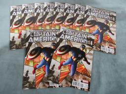 Captain America #1 Dealer Lot of (10)