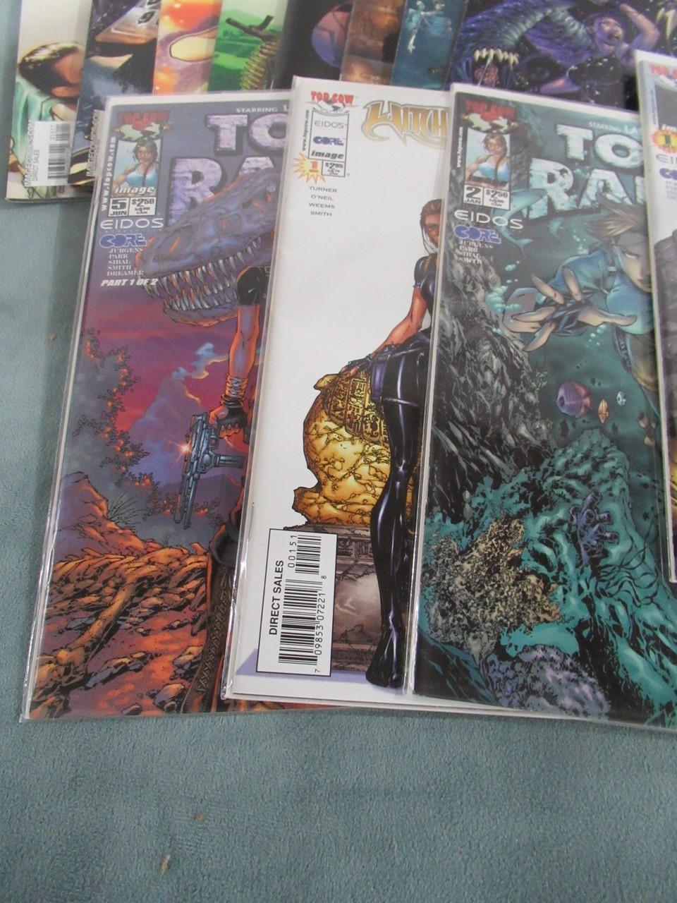 Tomb Raider Comic Book Lot