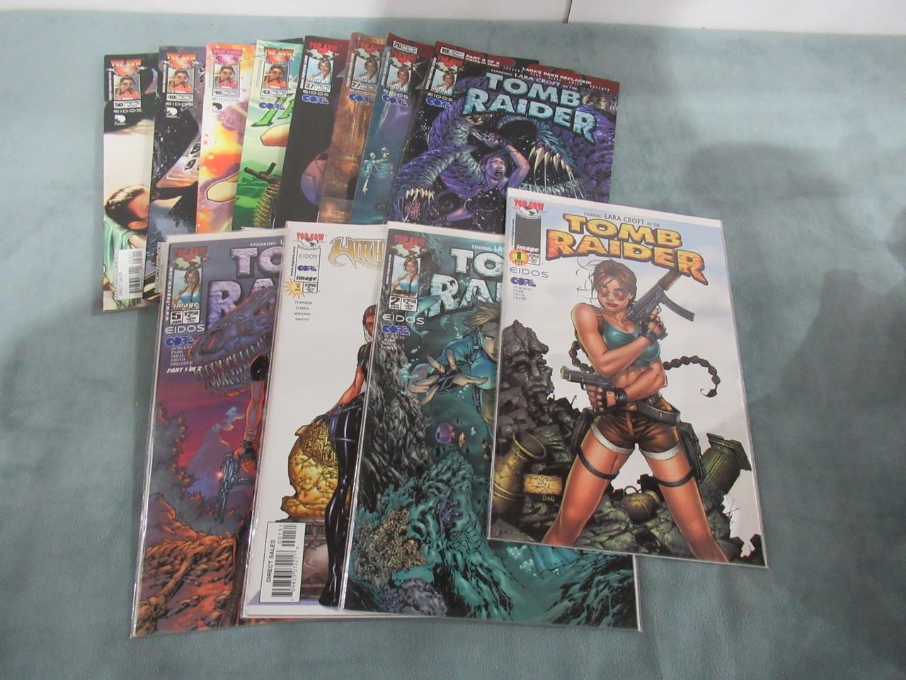 Tomb Raider Comic Book Lot