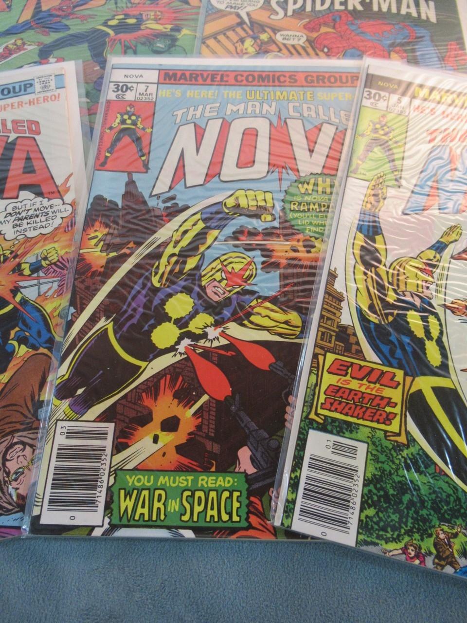 Nova (Marvel) Bronze Age Lot of (5)