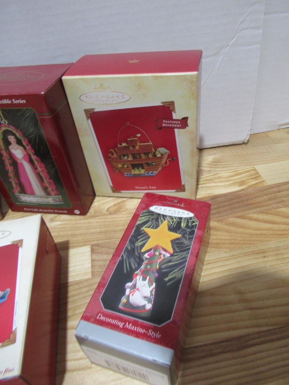 Christmas Ornament Box Lot