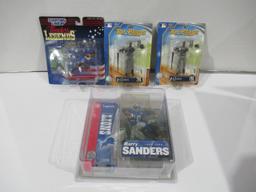 Sports Action Figures Lot Of (4)