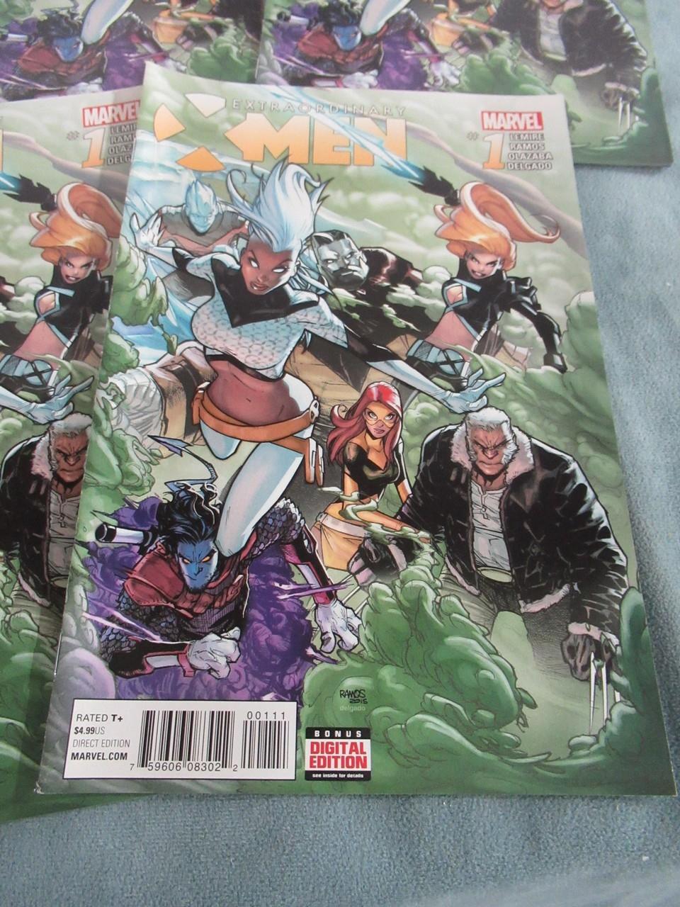 Extraordinary X-Men #1 Lot of (5)