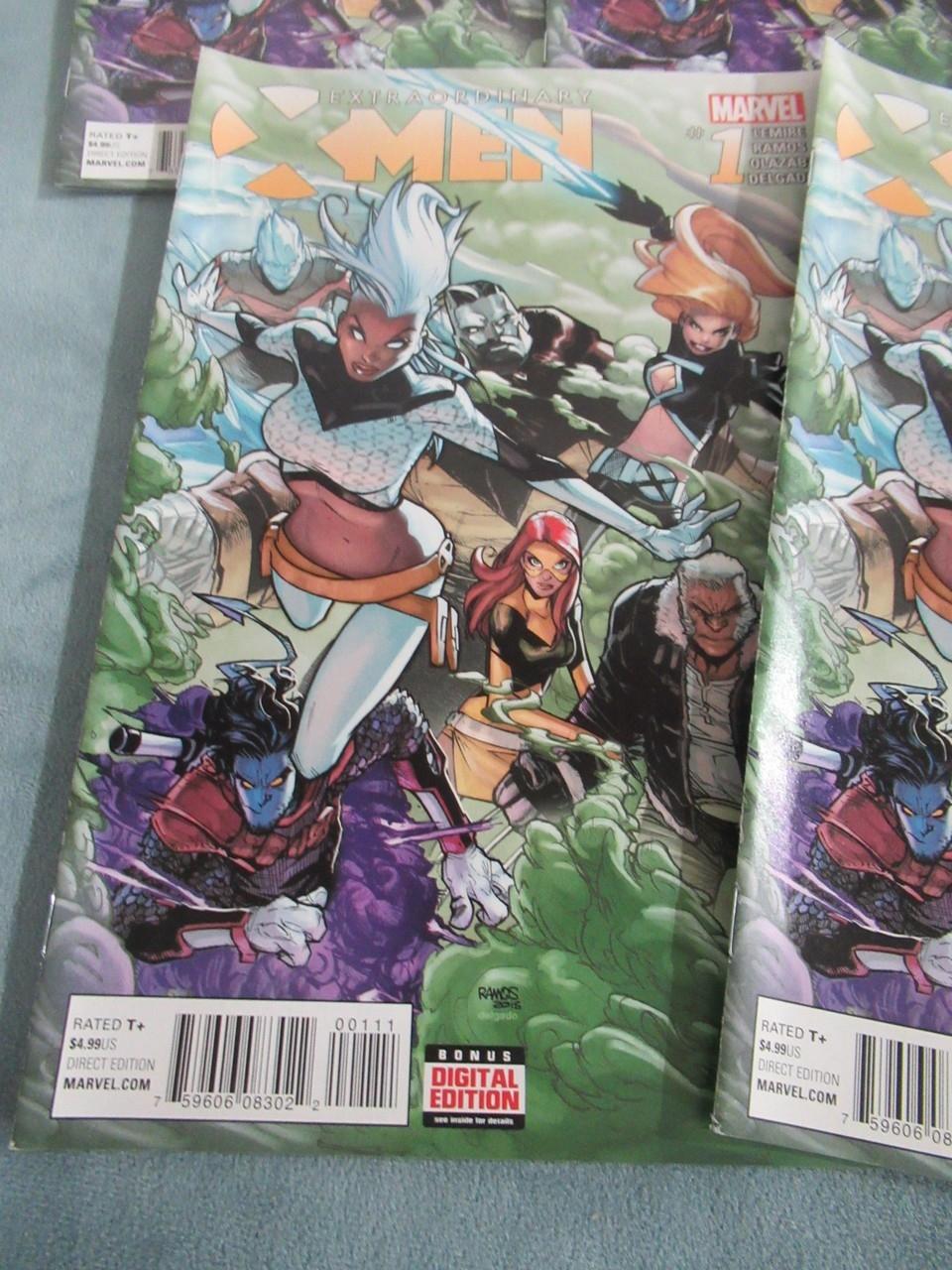 Extraordinary X-Men #1 Lot of (5)