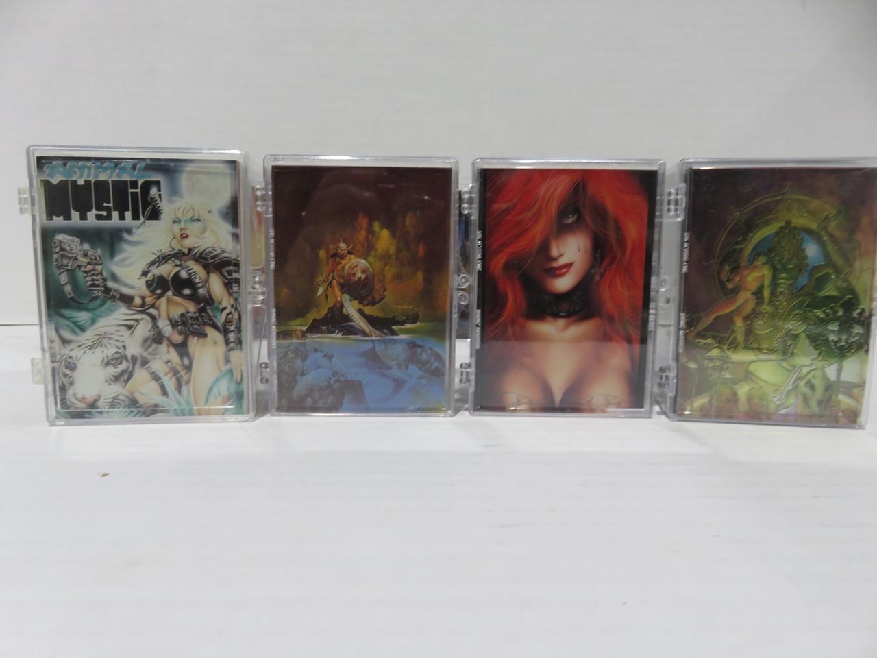 Fantasy Trading Card Complete Set Lot of (10)