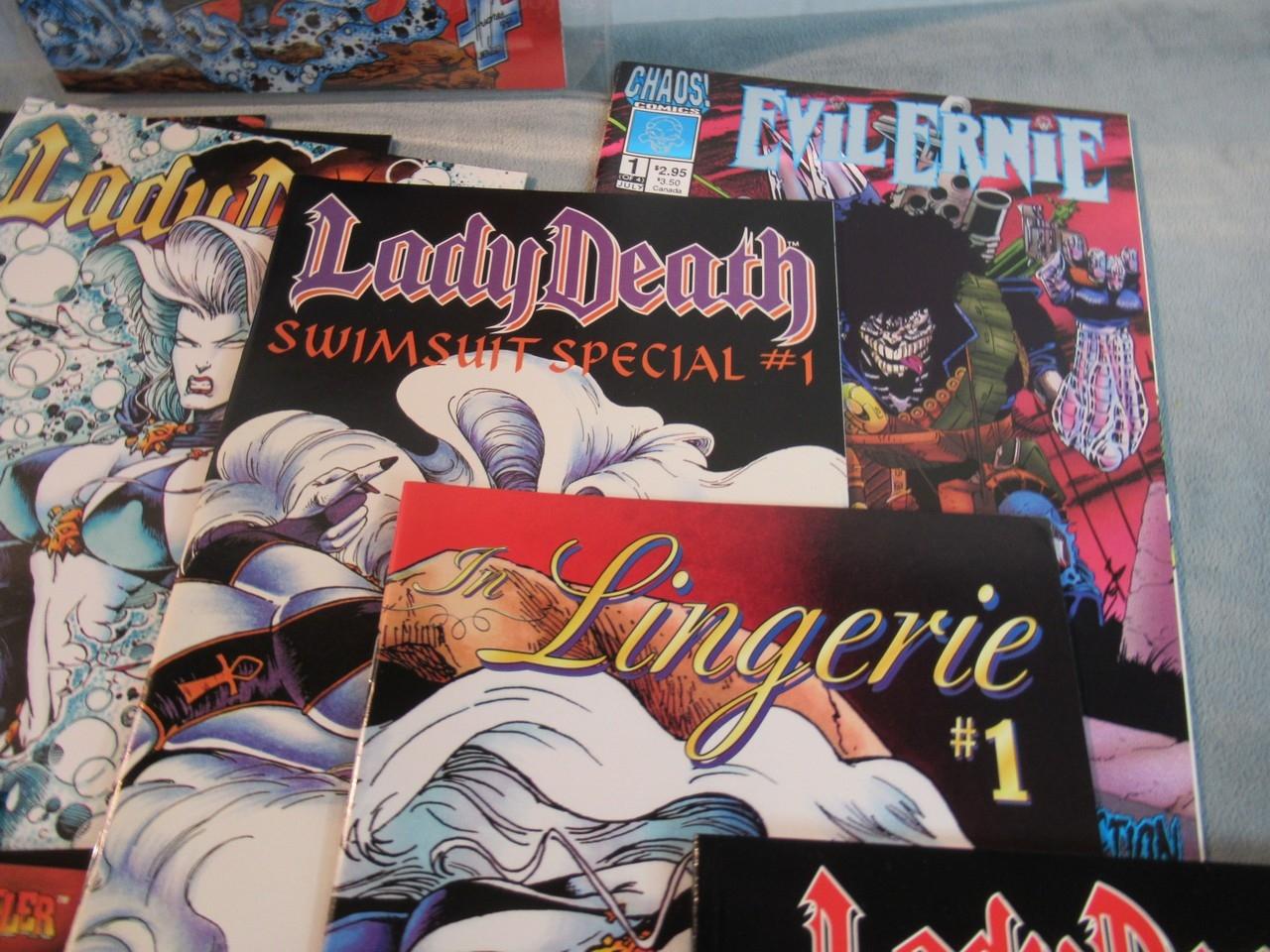 Lady Death/Evil Ernie/Chaos! Comic Lot