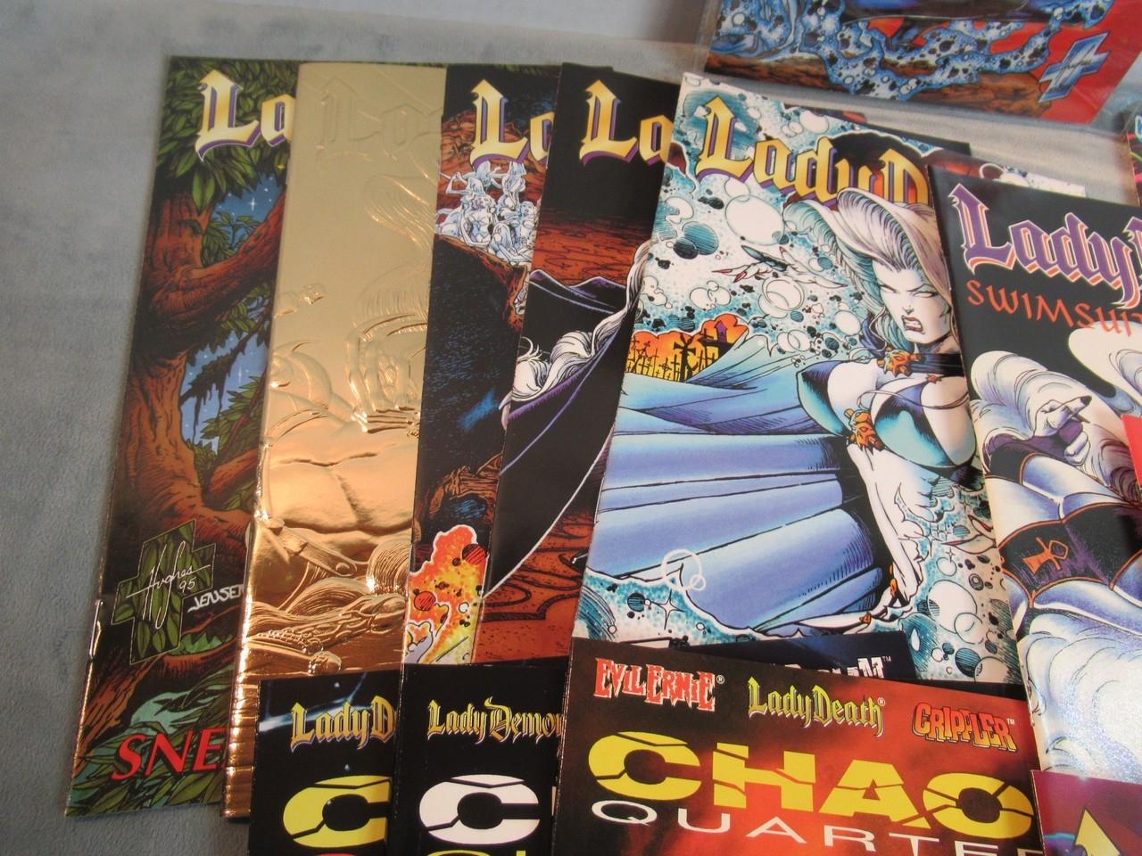 Lady Death/Evil Ernie/Chaos! Comic Lot