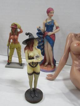 Erotic Art Figurine Assorted Box Lot