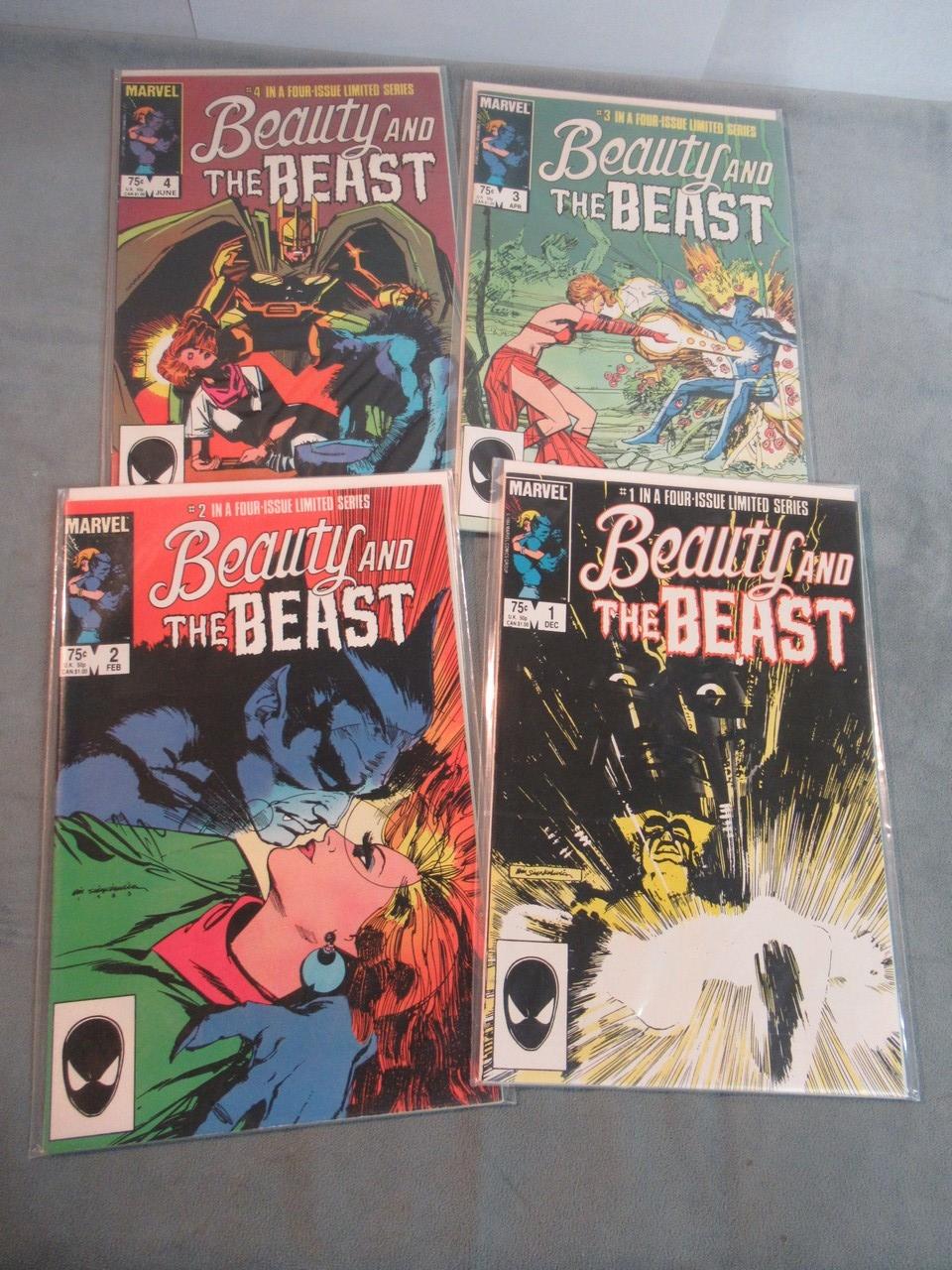 Beauty and the Beast #1-4 Marvel