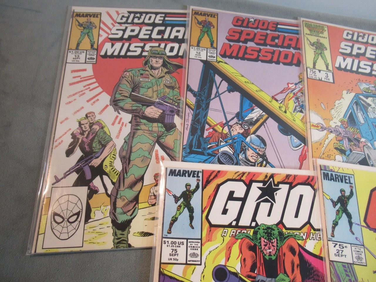G.I. Joe 1980s Comic Lot of (7)
