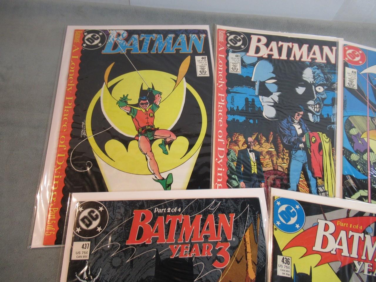 Batman #436-438 + 441-442 - Key!