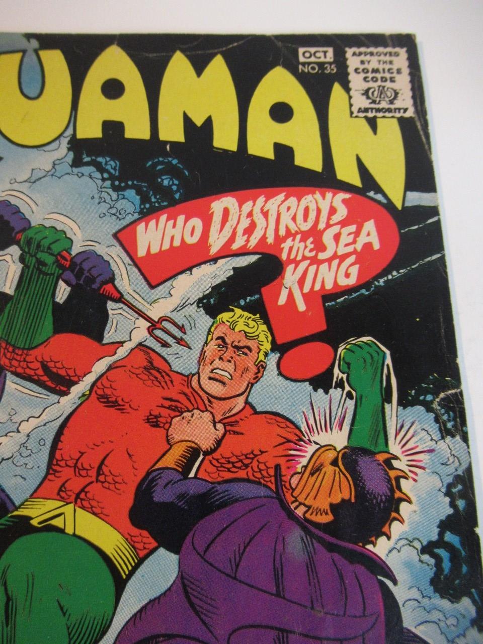 Aquaman #35/1st Black Manta!!