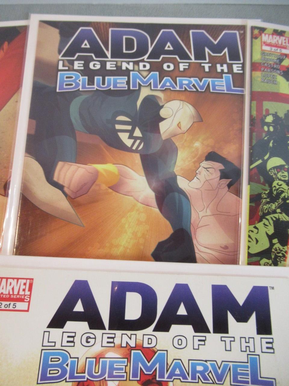 Adam: Legend of the Blue Marvel #2-5 Comic Lot