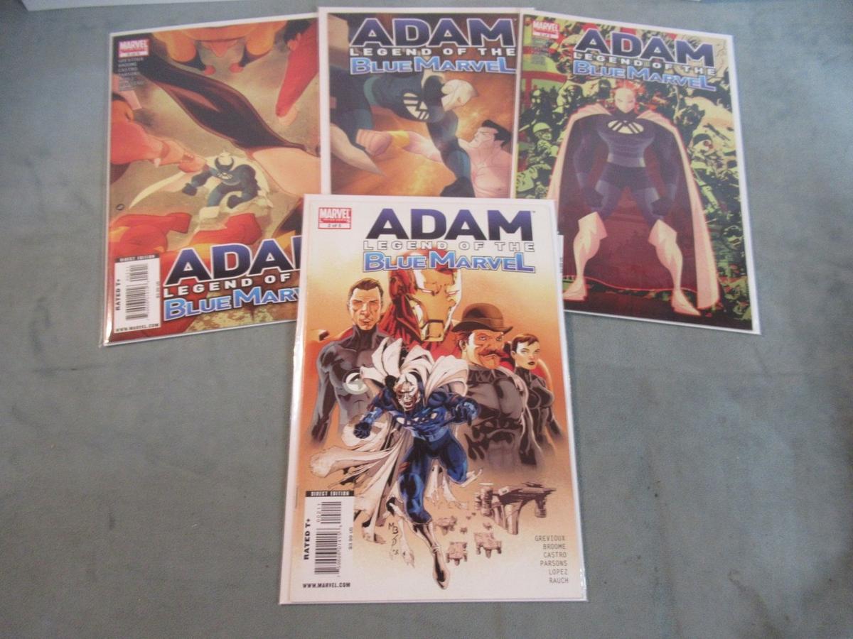 Adam: Legend of the Blue Marvel #2-5 Comic Lot