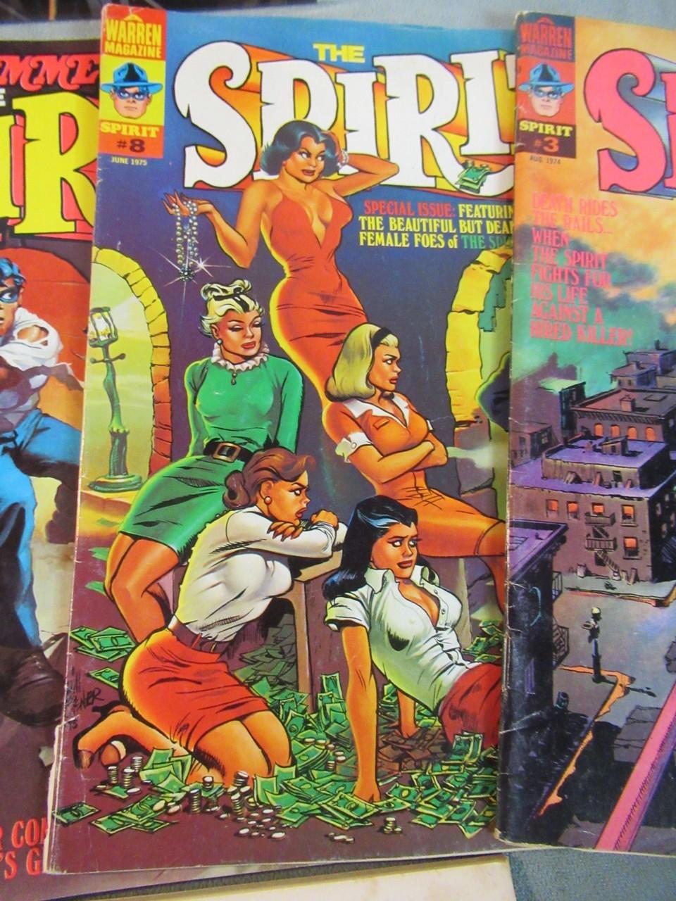 The Spirit Magazine Comic Lot