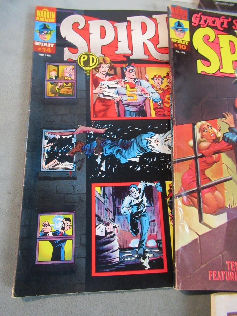 The Spirit Magazine Comic Lot