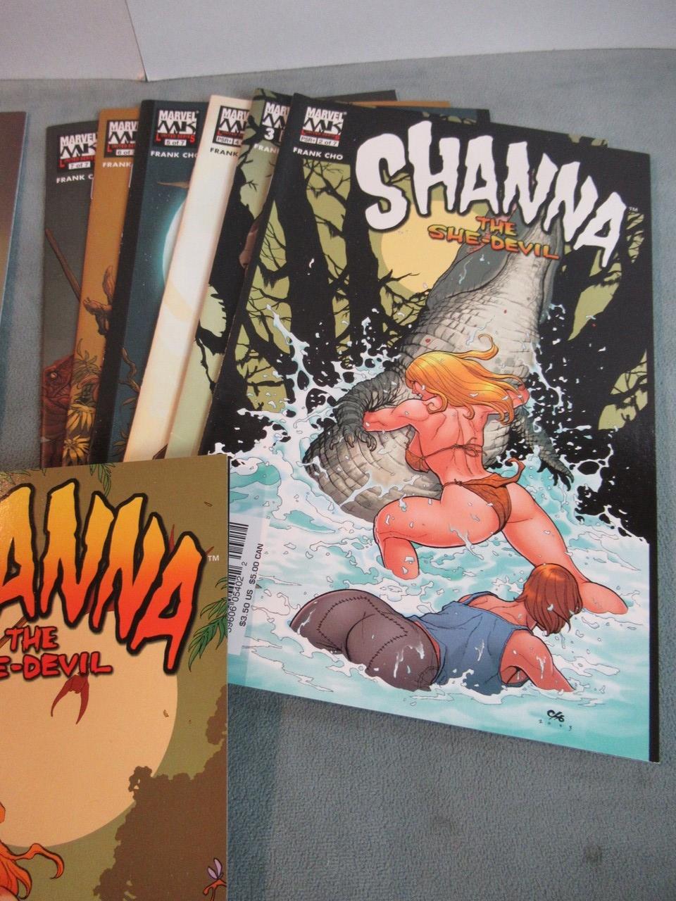 Shanna The She-Devil Mini-Series Lot