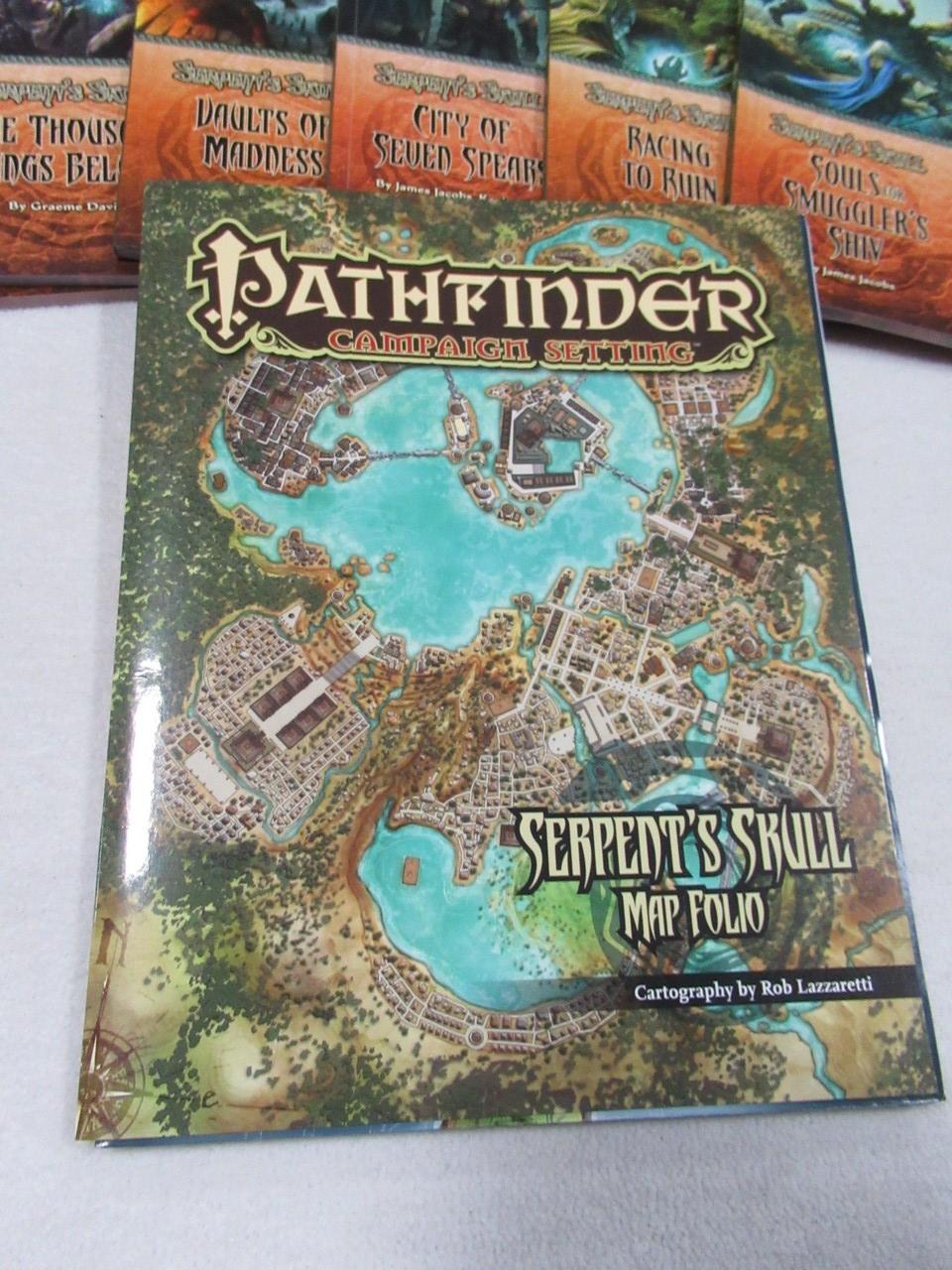 Pathfinder Serpent's Skull 1-6 Complete + More