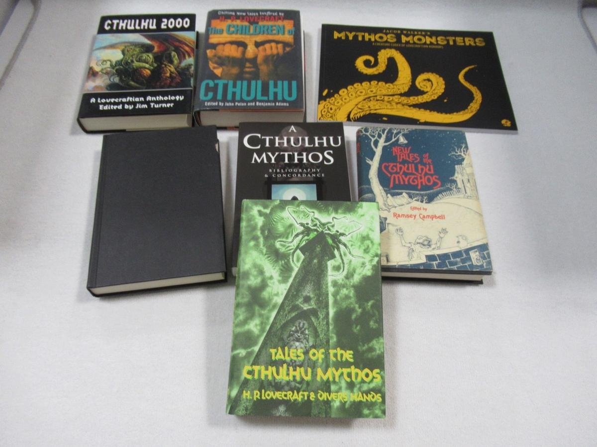 Cthulhu Hardcover/Softcover Lot of (7)