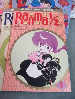 Ranma 1/2 Viz Comic Manga Lot