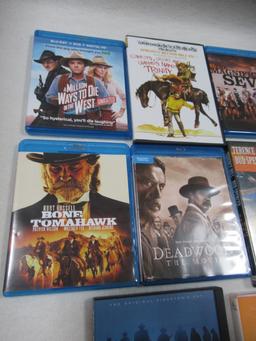 Westerns on Blu-Ray/DVD (Lot of 11)