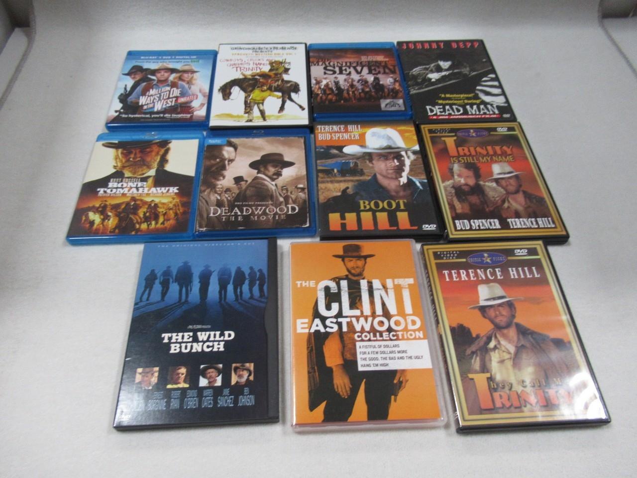 Westerns on Blu-Ray/DVD (Lot of 11)