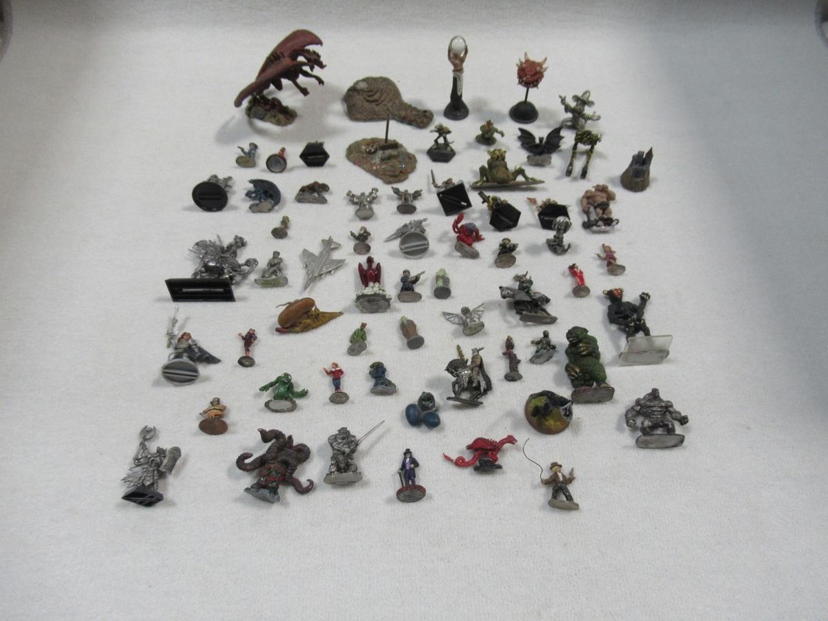 Misc. Metal Miniature Figure Lot