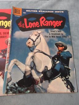 Lone Ranger Dell Photo Cover Lot