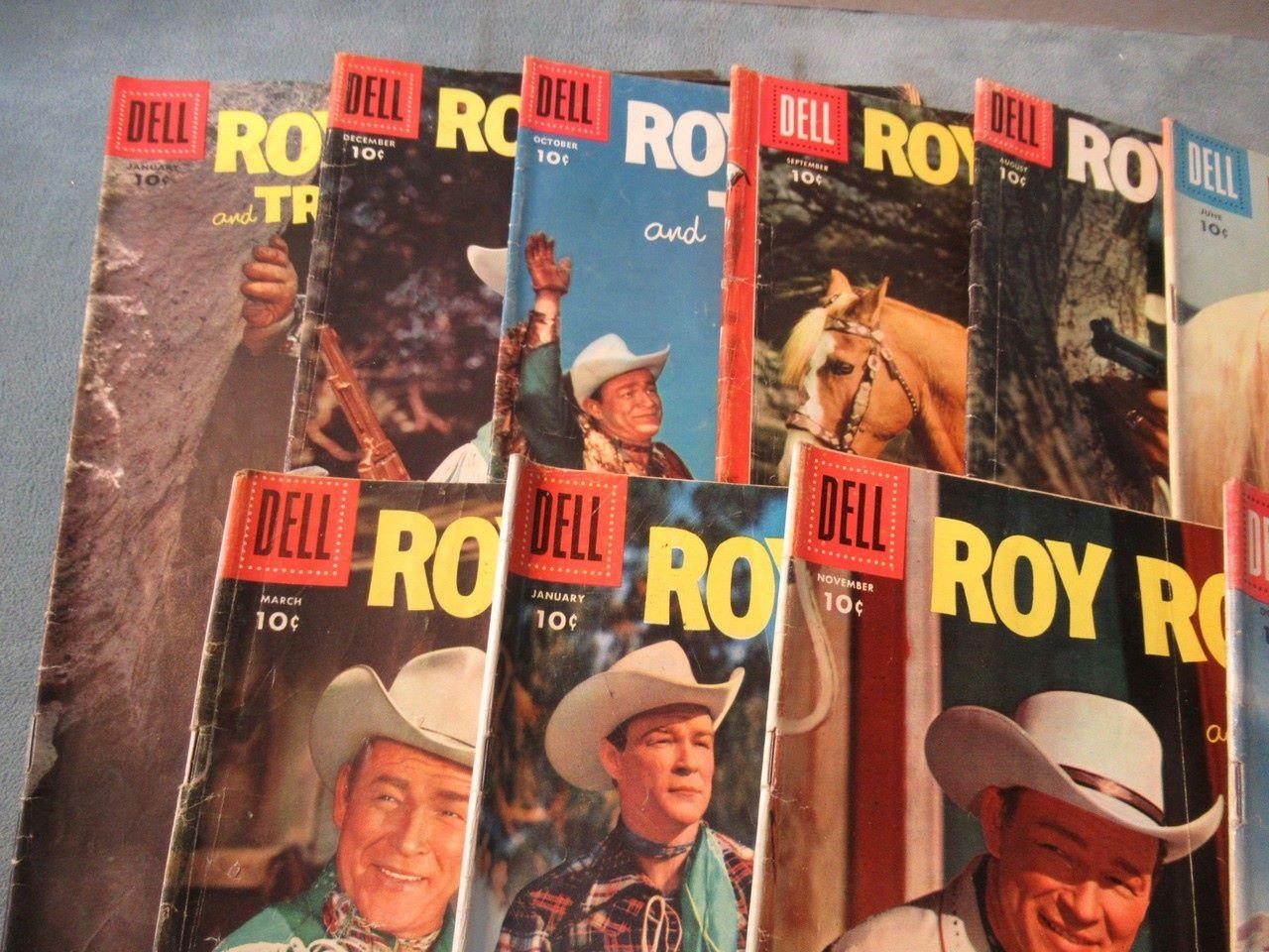 Roy Rogers and Trigger Lot of (11)/Dell
