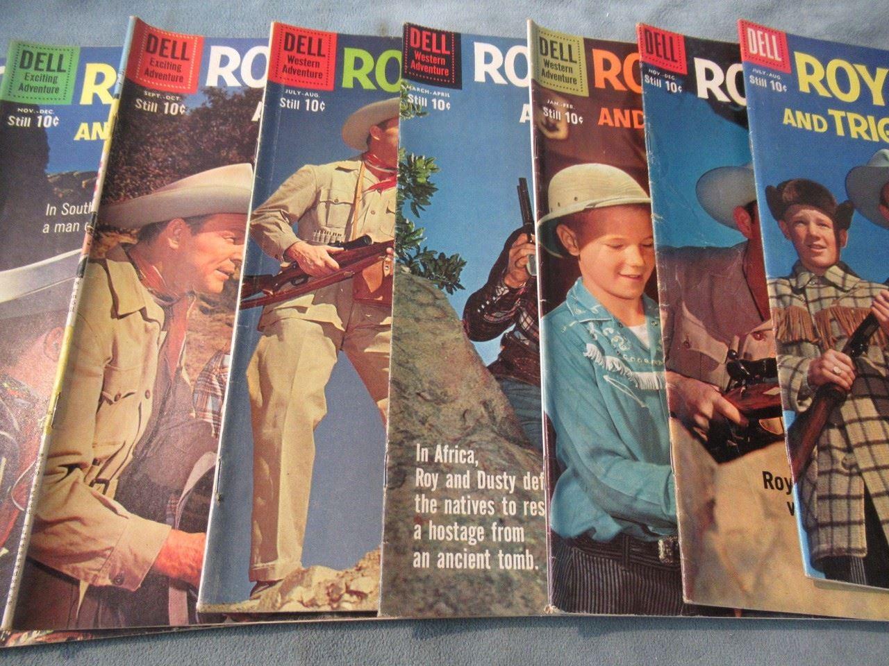 Roy Rogers and Trigger Lot of (13)/Dell