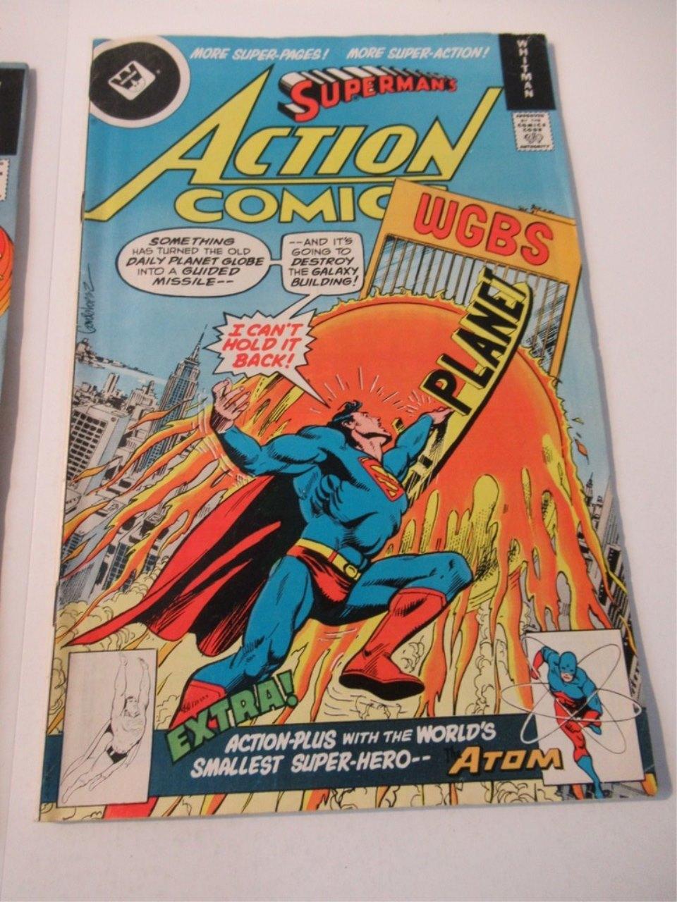 Action Comics Whitman Reprint Lot