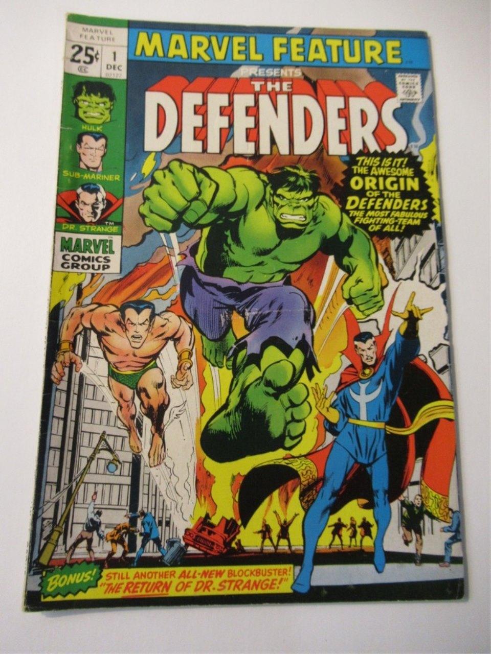 Marvel Feature #1/Key/1st Defenders