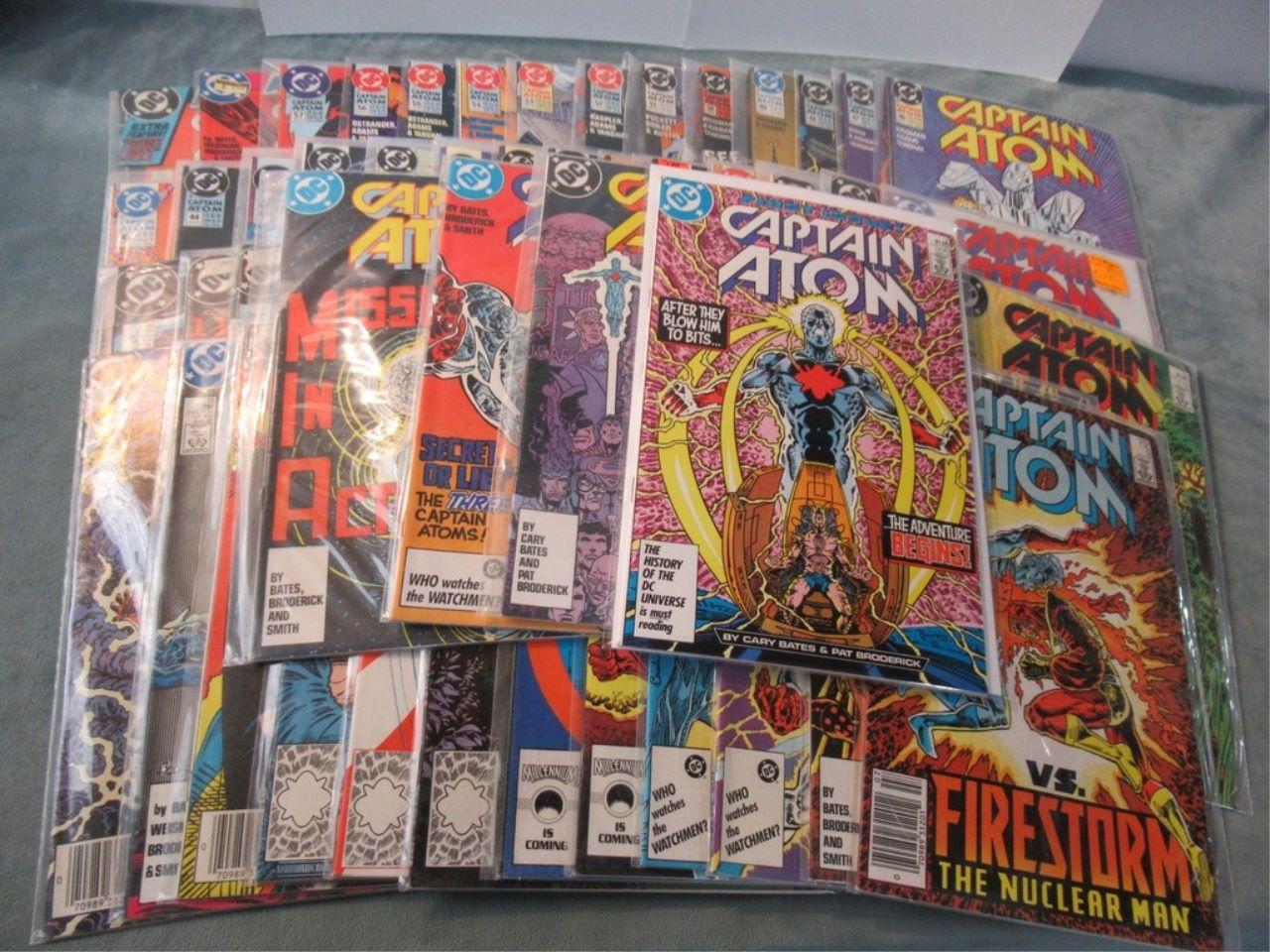 Captain Atom #1-57 + Ann. #1-2 Full Run