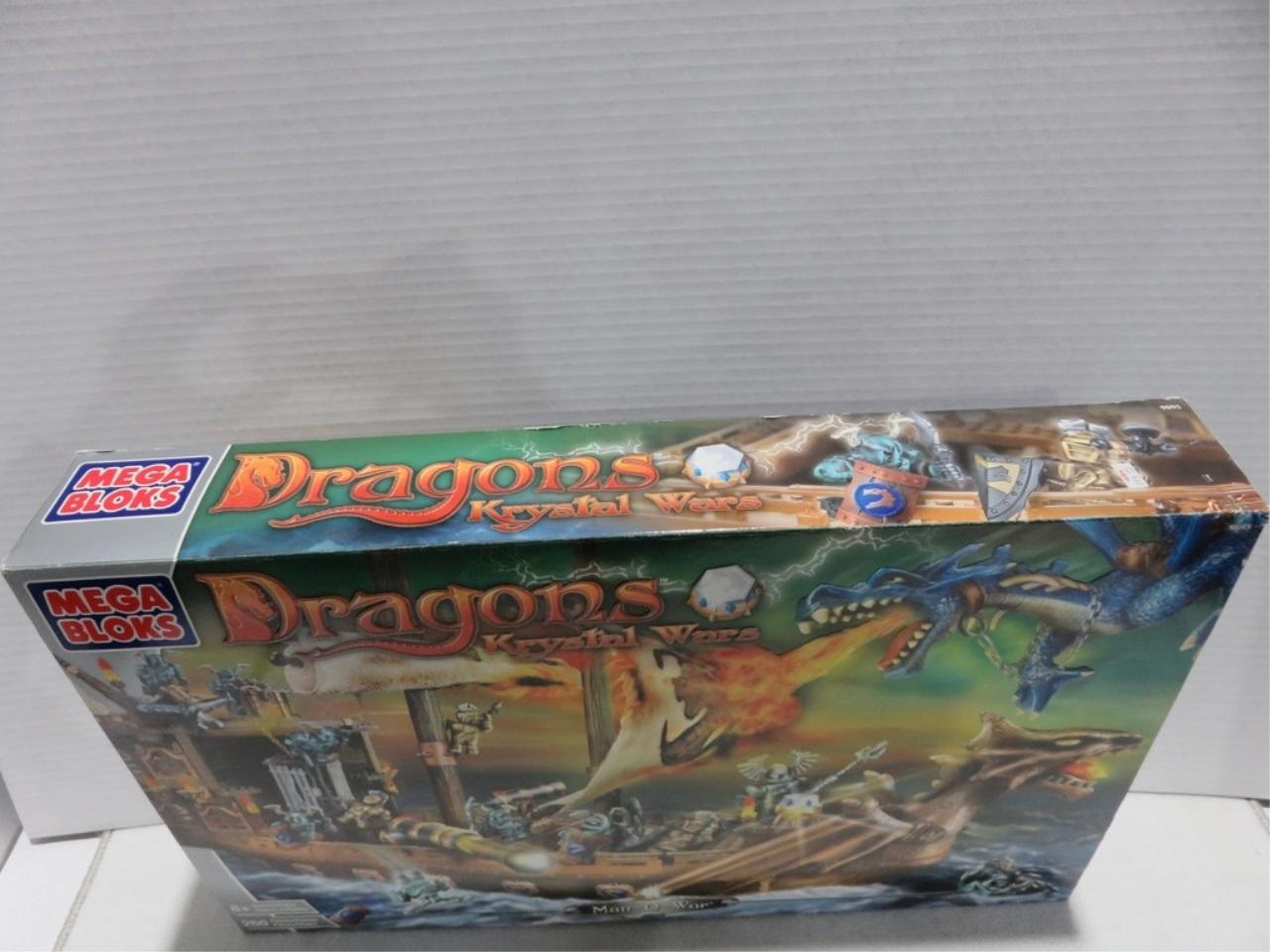 Man-O-War Dragons Mega Bloks Set