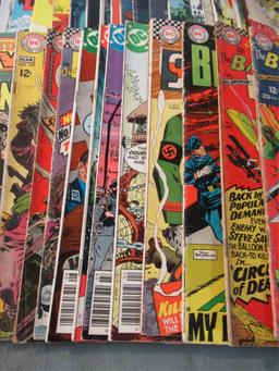 DC Silver to Bronze Age War Comic Lot